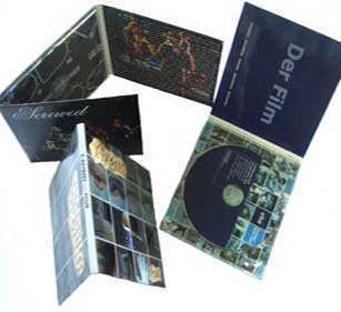 CD Verpackungen (Didipack) aus Karton bedruckt mit Transparente DigiTray